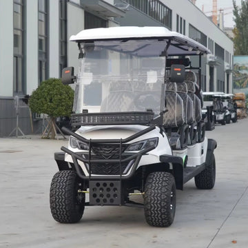 Factory Direct Supply Electric Vehicle Golf Cart 8 Seater Club Car Support Customizable Colors for Airport Terminal Transfer