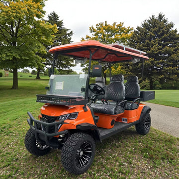Hot Selling Ce Approved Electric Motor Gulf Car With Led Lights 6 Passengers Lifted Golf Cart