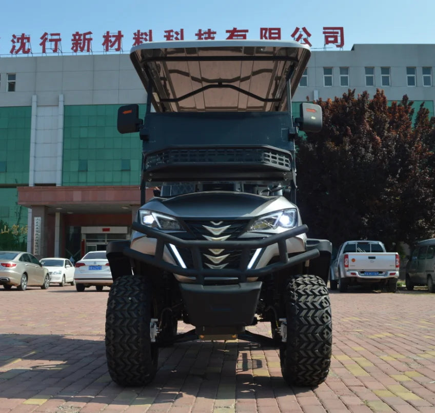 Luxury 4 Passenger Street Legal Electric off Road 4 Wheel Golf Cart with  Digital Display for Golf Courses