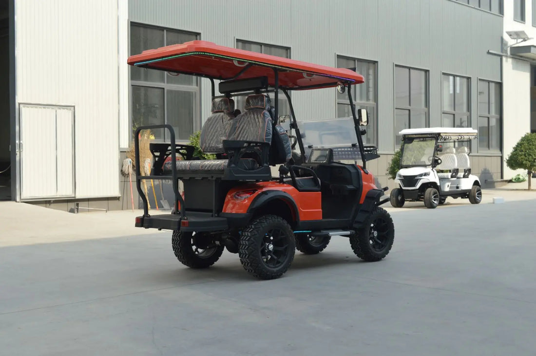 New Model Electric Golf Cart 4 Seater  3.5kw AC Motor 4x4 Drive Electric Golf Cart for Scenic Area Sightseeing Stadium Park
