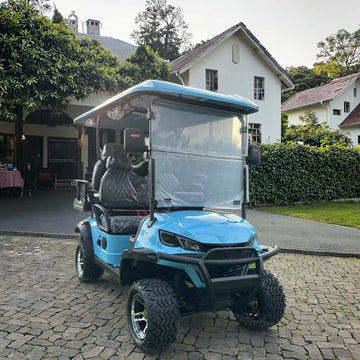 New Design Vehicle Off-road Comfortable Sightseeing Golf Cart  4x4 Utility Hunting Golf Cart 4 Seater Golf Cart Electric