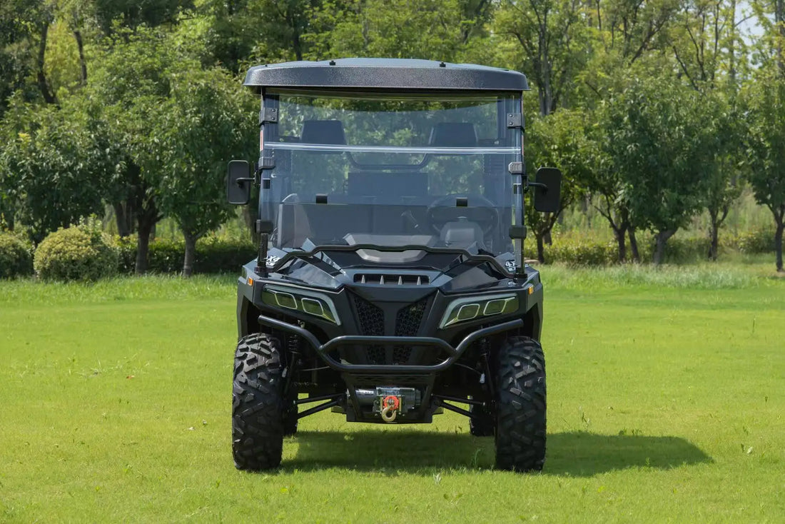Assisted Lift Extended Side by Side  High Capacity 4WD With Differential Lock  400cc Engine Balance Shaft Drive Gasoline UTV