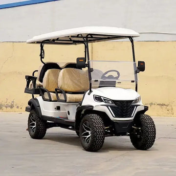 4x4 Utility Electric Club Golf Buggy 4+2 Goif Buggy Seats New for Sales Product Good Eiectric Lifted Black Atv/utv Parts & Accessories Ce