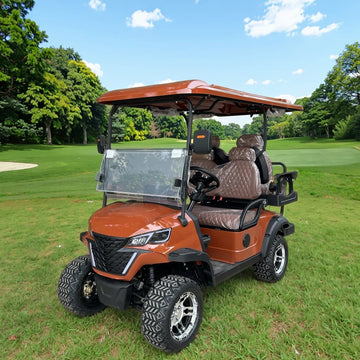 Yuexuan Luxury 4-electric Golf Cart Customized 48v/60v/72v Lithium Battery With Longer Lifespan Golf Cart
