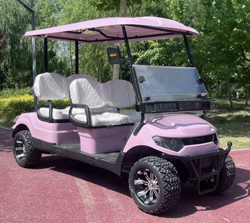 Glinka Hot Sale Golf Cart 4 Seater Golf Buggy 4 Wheel Drive Electric Club Car for Adults