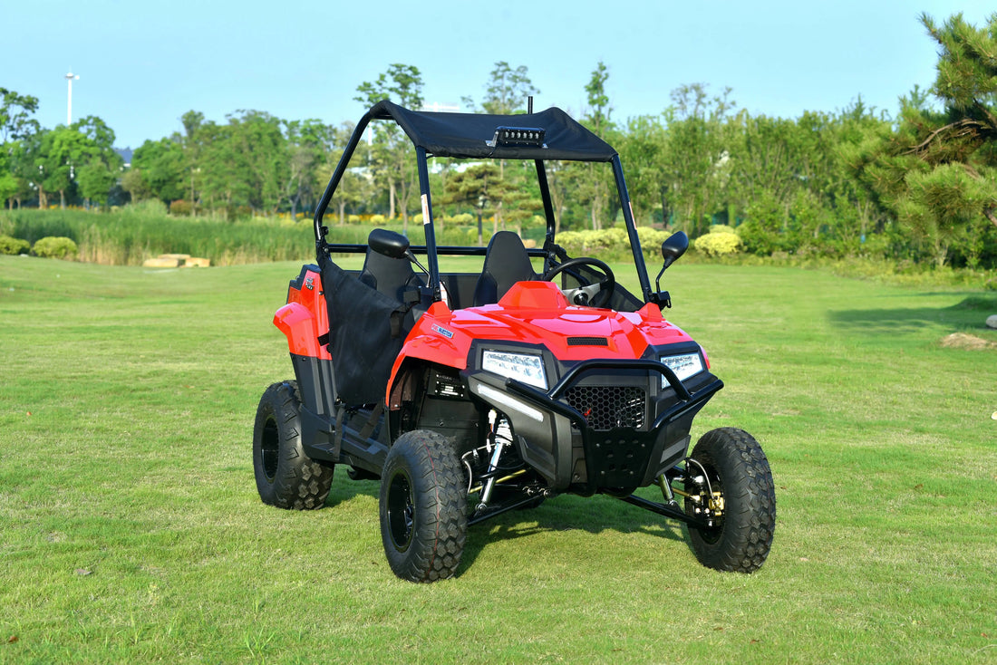 Agile Compact Off-Road Farm Hunting Work with Windshield Chain Drive Electronic Fuel Injection with Winch Teenager UTV