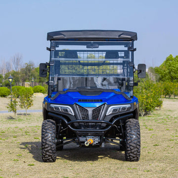 Ultra-Quiet Brushless Power Extended Battery Life Climate-Controlled Cab Utility Terrain Vehicle