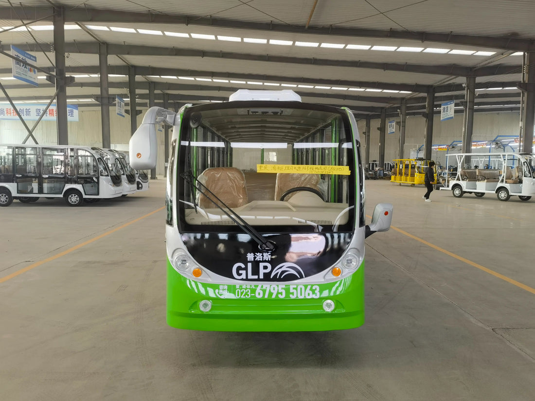 Factory Outlet Luxury Electric Sightseeing Shuttle Bus 14-20 Seat CE Certified Low Price