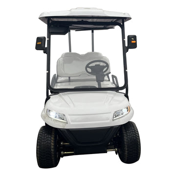 2-4 Seat White Mini Electric Golf Cart with 48v Battery for Short Course Use