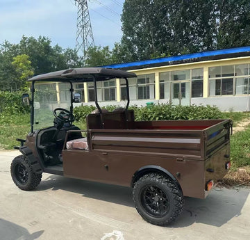 Yuexuan Customized Pickup Truck Aluminum Cargo Bed Buggy Cart 2 Seater Golf Cart Electric