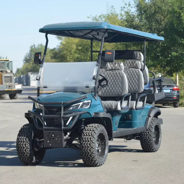 Customizable Colors Utility 6 Seat Electric  Golf Cart 60v Lithium  Battery Club Car for Tourist Attractions Supports OEM/ODM