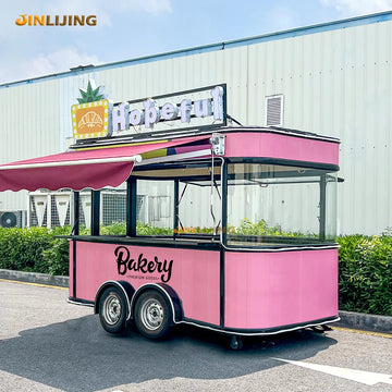 Electric Beer Cart Outdoor Custom Internal Cooking Equipment Durable Convenient Party Bus Mobile Food Truck Trailer