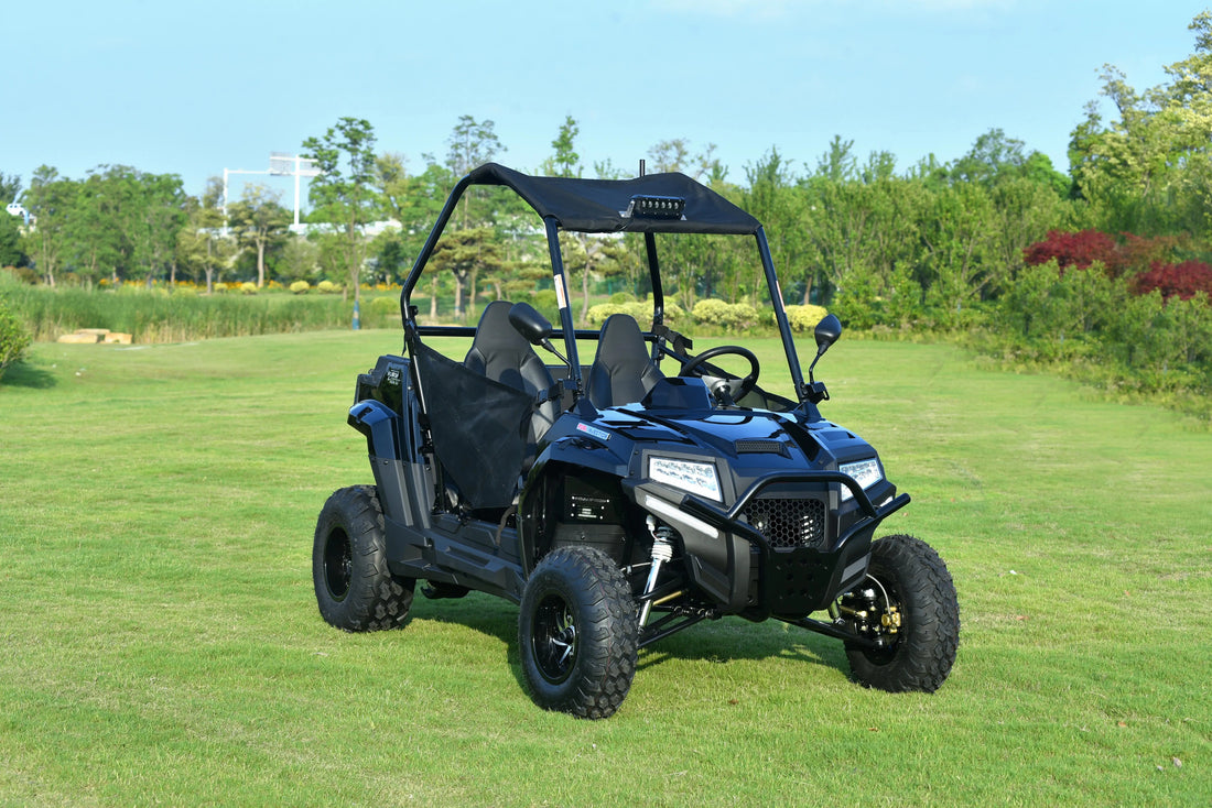 200cc Mini CVT Compact  Off-Road Chain Drive Recreational Utility Electronic Fuel Injection with Winch Teenager UTV
