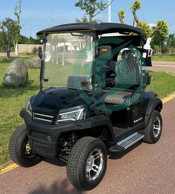 Yuexuan Custom Manufacturer Wholesale 2 4 6 Seater Seat Hunting Lithium Electric Utility off Road Lifted Golf Cart for Sale