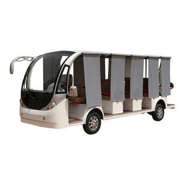 14 Seater Public Transportation Motorized Utility Mobility Scooter Electrical Car Shuttle Minibus
