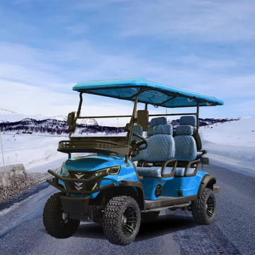 High Quality Utility  6 Seater  Light Steering Electric Club Car Golf Cart with Adjustable Seats for Community