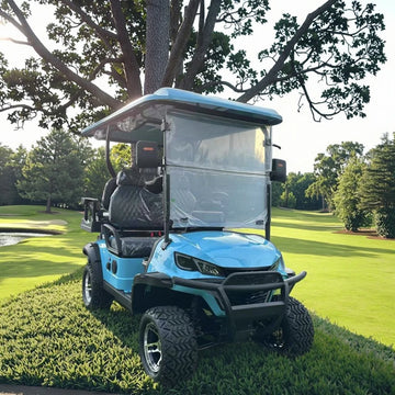 Customized 72v New Energy 30 Mph Lithium Ion Lifted Off-road Golf Carts 7.5kw Ac Motor 4-seater Off-road Electric Golf Carts