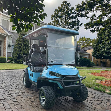Yuexuan Brand Gas Powered 4 Seat Street Legal Golf Carts Gasoline Petrol