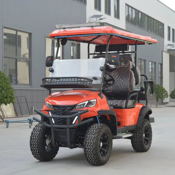 New Model Electric Golf Cart 4 Seater  3.5kw AC Motor 4x4 Drive Electric Golf Cart for Scenic Area Sightseeing Stadium Park
