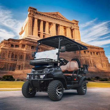 Offroad  4 Wheel Drive Electric Golf Cars  4 Seater Forward Facing Electric Car with 3.5kw AC Motor for Hotel Reception