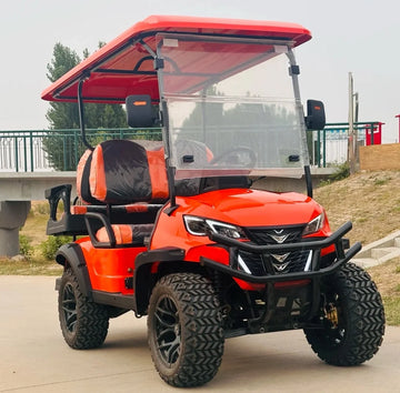 Hot Sales Stylish and Durable 4-seater Lifted Golf Cart Powerful Battery for Outdoor Adventures