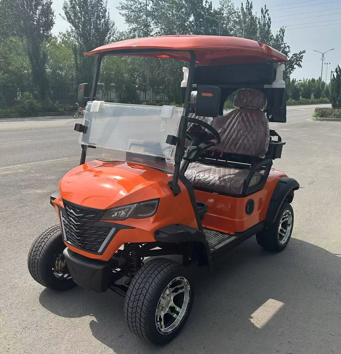 Low Speed Vintage Electric Golf Cart 2 Seat in Stock