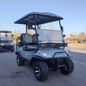 Factory Supply 4 Wheel Drive Electric Golf Cart with 2+2 Seats