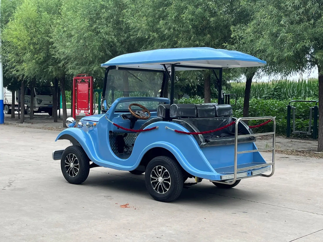 Luxury Electric Sightseeing Car Fast Charging  City Tour Car Equipped with Adjustable Seats for Resort Shuttle