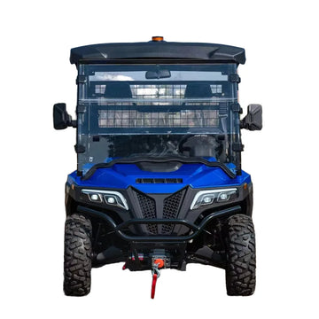 Yuexuan Best-Selling 4WD Electric UTV with Long Bed Large Cargo Capacity 70km Range  Hydraulic Disc Brakes for Farm