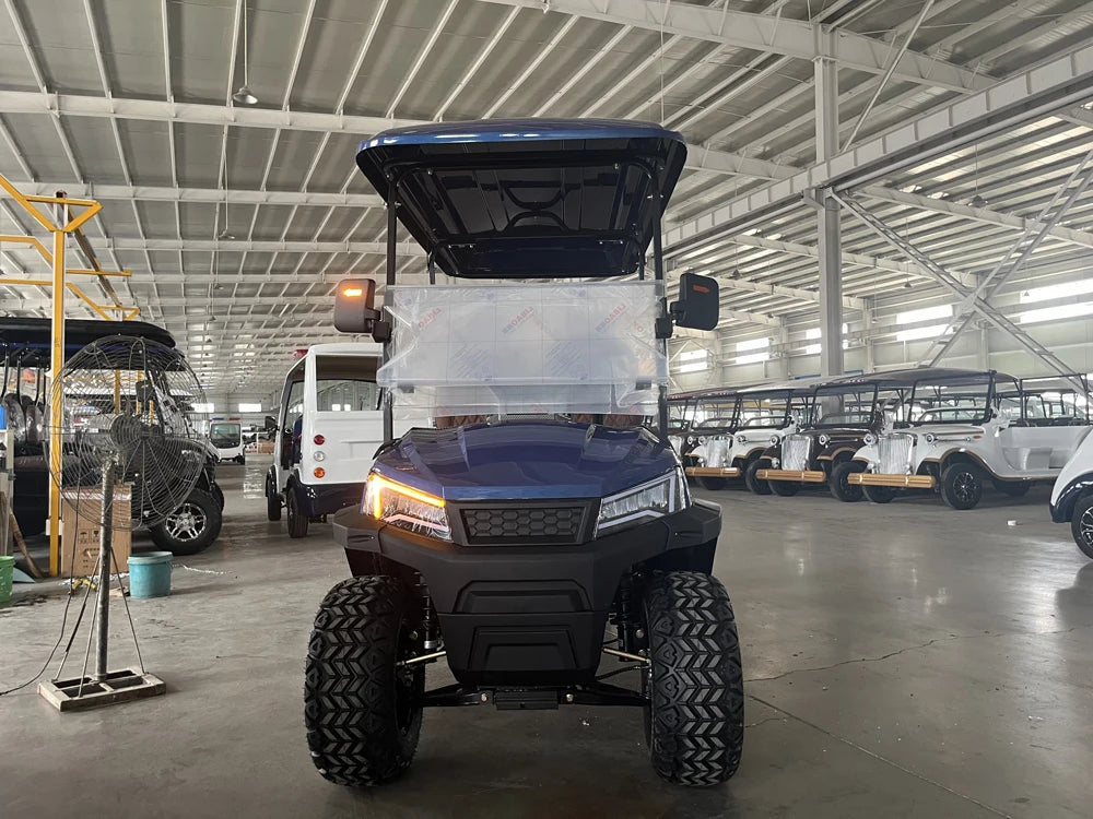 Wholesale 4-Seater Electric Golf Cart with 48V Battery Cheap Price Club Car Buggy 4 Wheel Drive Electric Golf Carts
