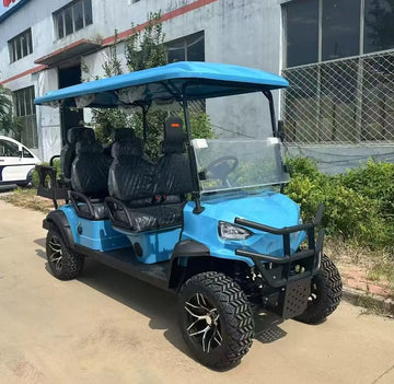 Yuexuan Electric Golf Cart Six Passengers High Quality Golf Buggy Customized Motor for Sale