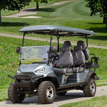 Yuexuan Camp 2025 New Energy Lifted 6 Seater Golf Cart Electric Luxury 72v Golf Buggy