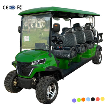 New Support Oem 72v 5kw Ac System Lithium Battery Powered 8 Seats Electric Golf Cart Prices Electric Golf Car