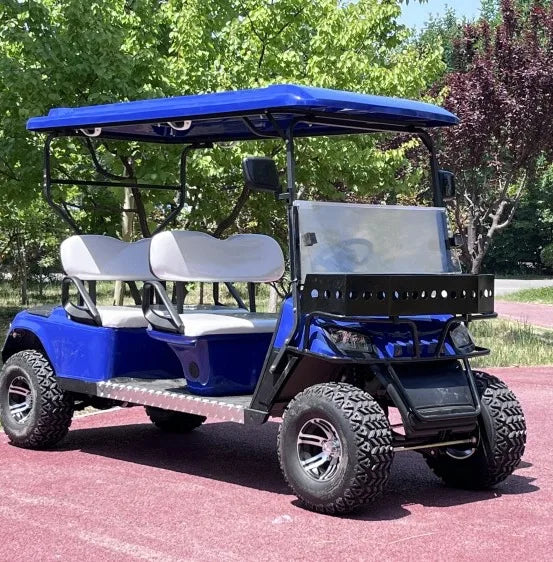 High Quality Custom 4 Seats Electric Golf Cart With Grand Shape Engine for Sale