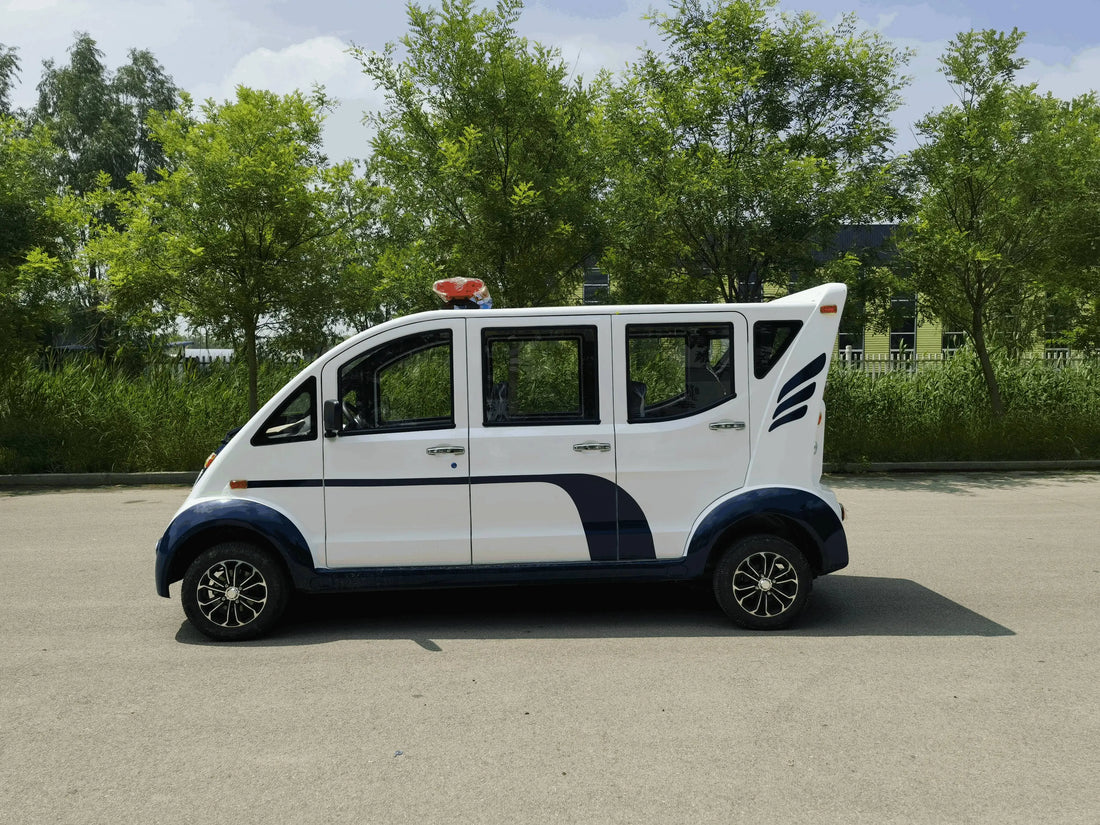Electric Rapid Deployment Patrol Cart with Foldable Cargo Walls for Disaster Rescue Operations