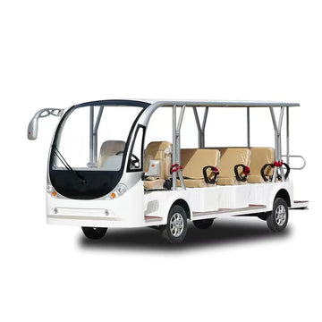 72V 4000W New Energy Long Endurance Mini Bus 14 Seats Electric Sightseeing Car
