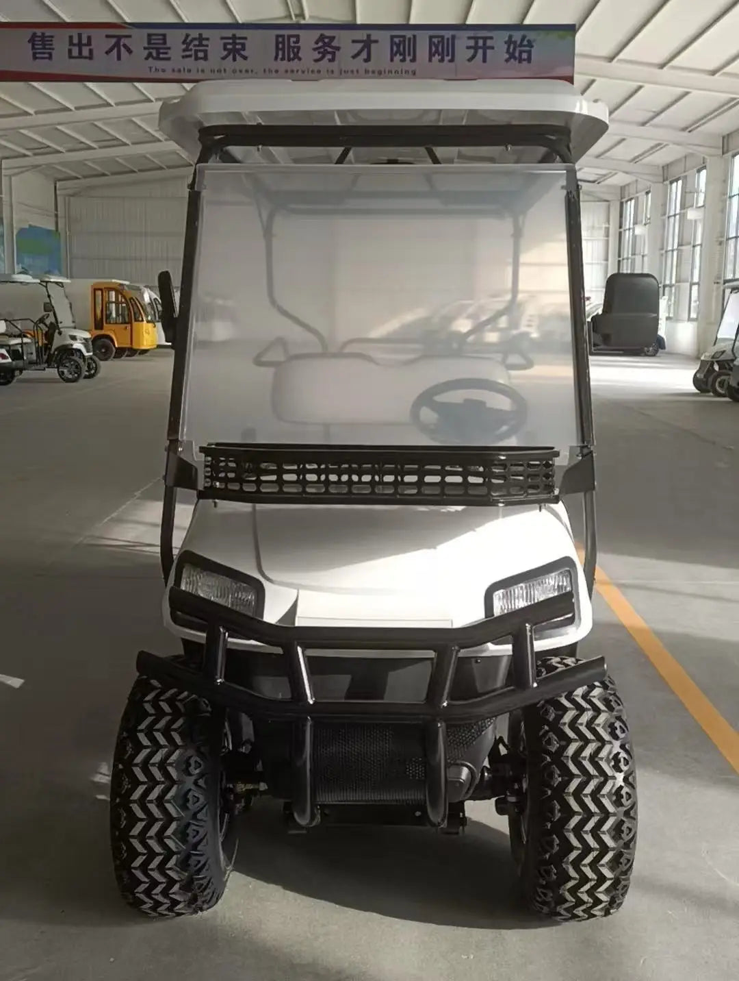Energy Saving 4 Seater Electric Golf Cart Street Legal 48/60v Lithium Battery Comfortable Seats