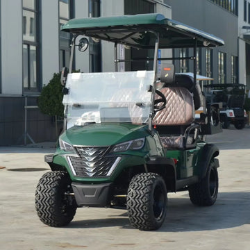 Hot Selling 4 Seater 48v/60v/72v Lithium Battery Electric Golf Cart with GPS Navigation for Resort Shuttle