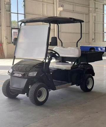 Chinese Brand New Electric Golf Cart or Gasoline Golf Cart with Cargo Box off Road for Sale