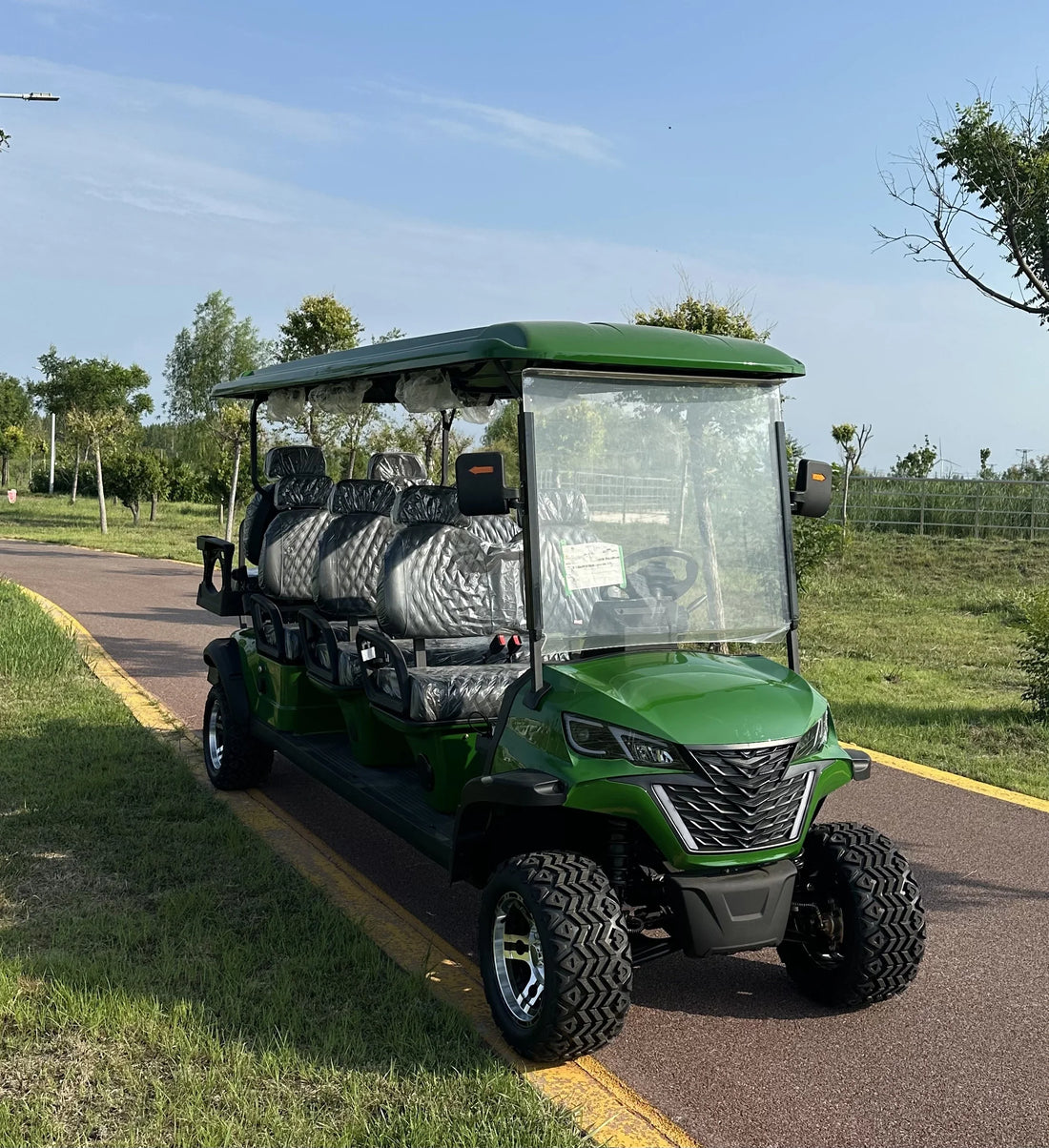 Yuexuan 6 Passenger Street Legal Golf Cart ESG Compliance Vehicle for Sale