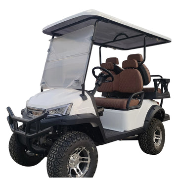 48V 5kw Offroad Electric Golf Carts Cheap 4-Seater Buggy Car with Folded 48 Volts Chinese Club De Golf Cart for Sale