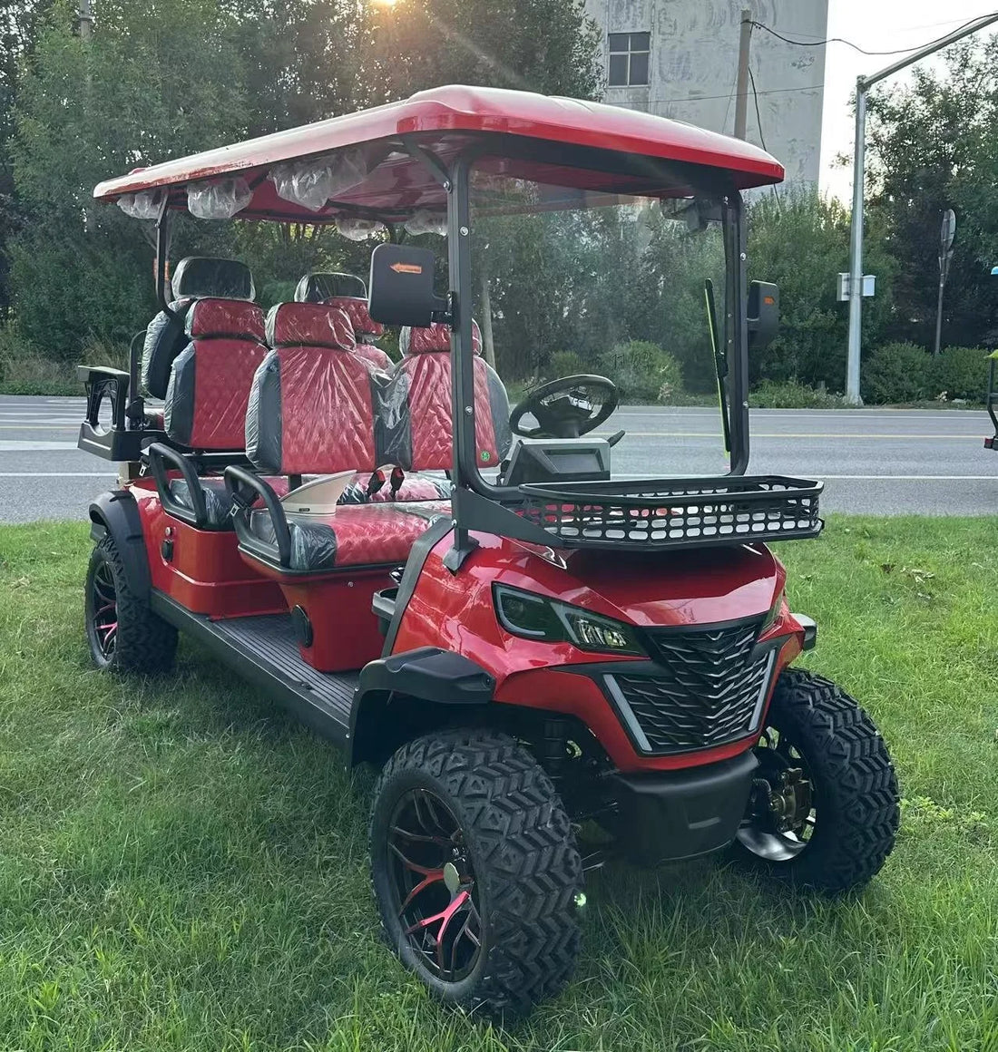 New Design 72v Golf Cart 6 Seat off Road Electric Vehicle Golf Car Electric Golf Scooter