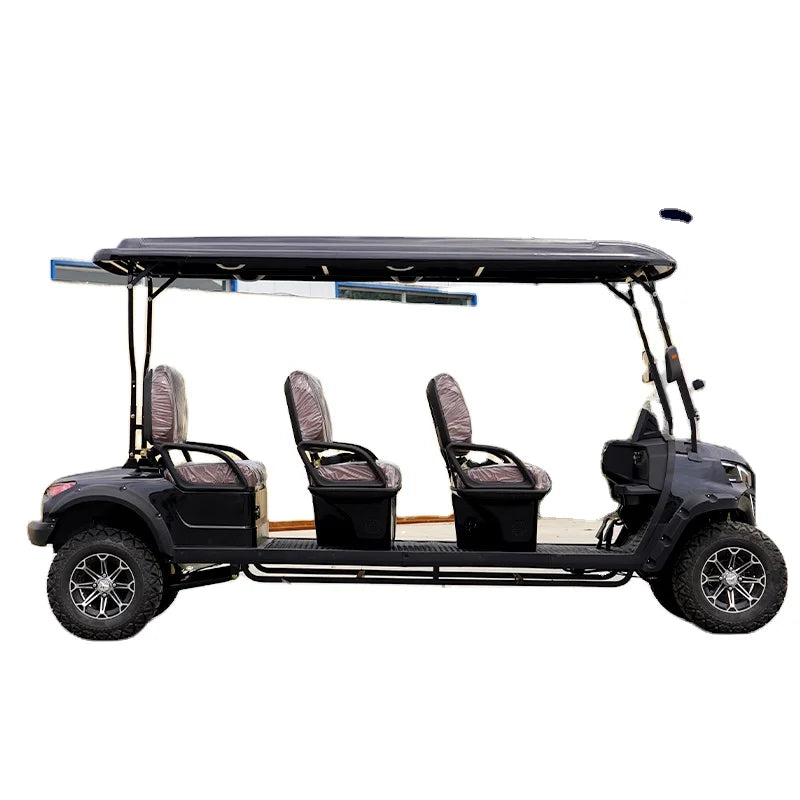 Mini 6 Seater off Road Electric Golf Carts Comfort Golf Cart  4x4 Utility Electric Vehicle