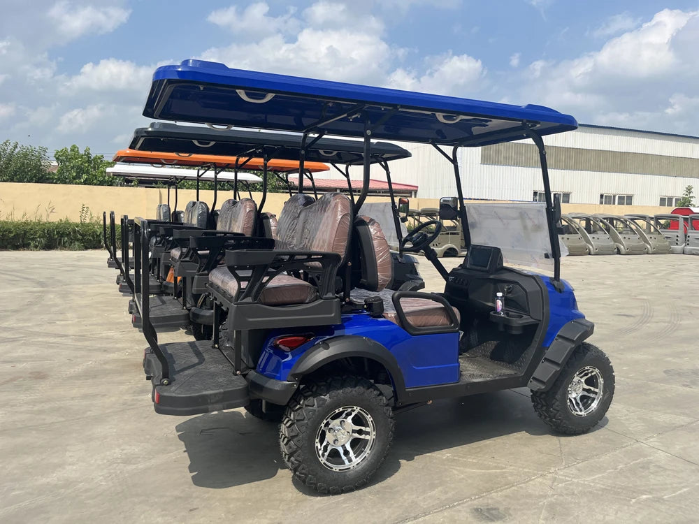 High Quality 4-Seater Mini Electric Golf Cart Curtis Controller 48V Aluminium EEC DOT GCC Certified Fast Efficient Club Car