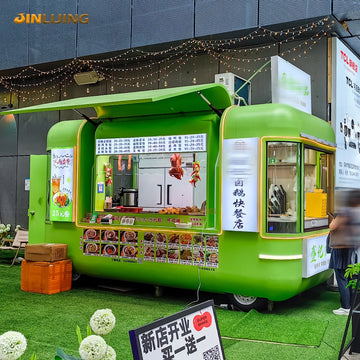 Catering Concession Food Trailers Fully Equipped Foodtruck Coffee Ice Cream Fast Food Cart Mobile Kitchen Food Truck
