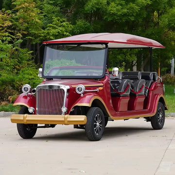 2025 Electric Adult Retro Classic Sightseeing Golf Cart Classic Electric Adult Sightseeing Car