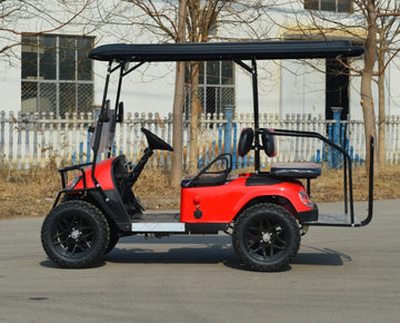 The Latest Spot 60V 4 Wheel 4 Seater Golf Cart Electric Golf Cart Can Colors Be Customized for Resort