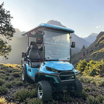 New Design 4-seater Electric Golf Cart 48v 5kw Motor Curtis Controller Street Legal Golf Cart