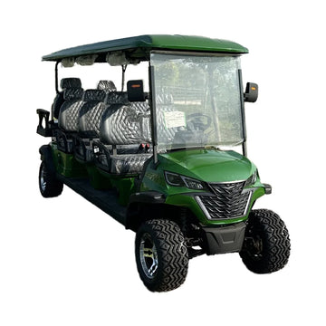 High Quality Yuexuan Custom Lifted 8 Passenger 8 Seater Electric Golf Cart Bus 8 Seats 4x4 Off Road Type Electric Golf Carts