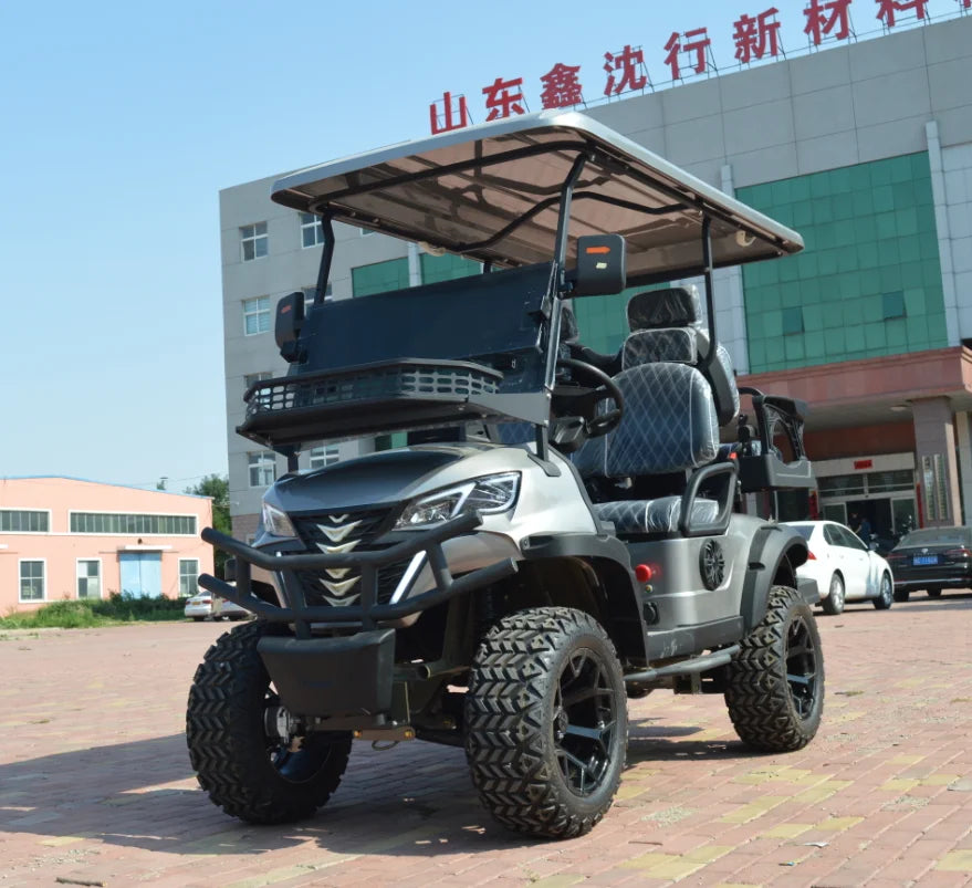 Mini Sightseeing Hunting Golf Carts 48V/60V/72V Lithium Battery Electric Golf Carts with Digital Display for Golf Club